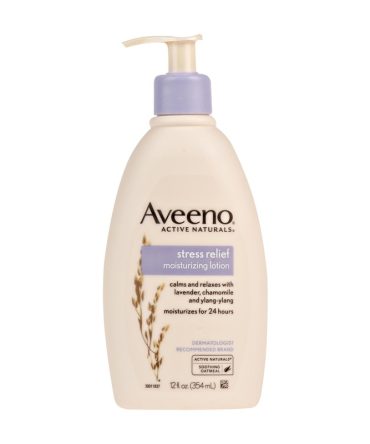 Aveeno Stress Relief Hand And Body Moisturizer
