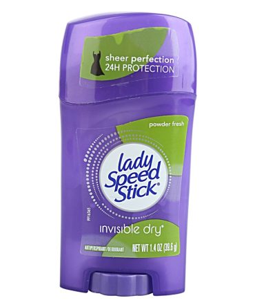 Antiperspirant / Deodorant Lady Speed Stick Solid 1.4 Oz. Powder Scent