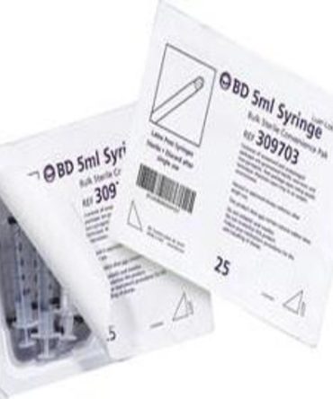 Becton Dickinson Luer-Lok Syringe Convenience Pack 30mL, Sterile, Single Use – Case of 120