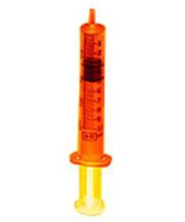 Becton Dickinson Oral Syringe with Tip Cap 10mL, Amber, Non-Sterile – Case of 500